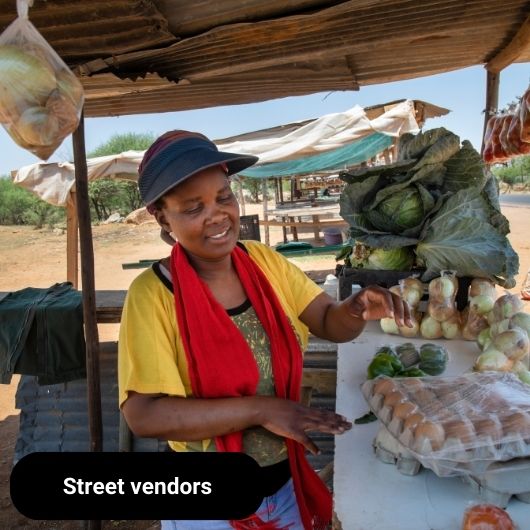 XL-pos for street vendors